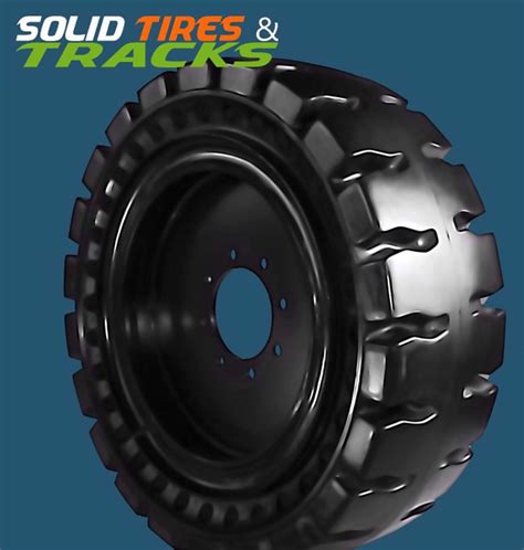 forklift skid steer tires|solid skid steer tires.